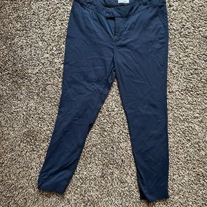 Navy Capris